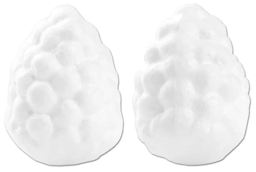 Szyszka ozdoba styropianowa 6cm #1