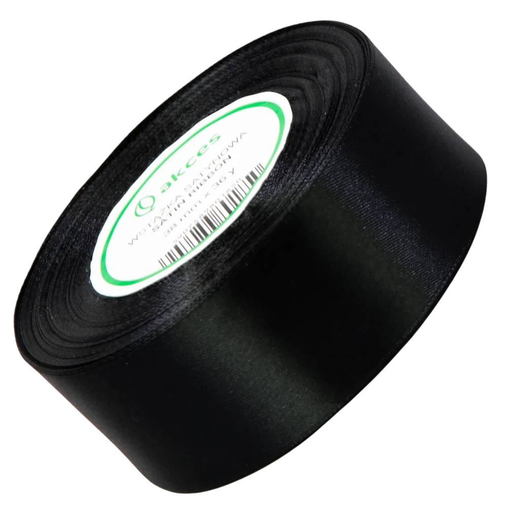 Wstążka satynowa czarna 38mm - 32mb.png