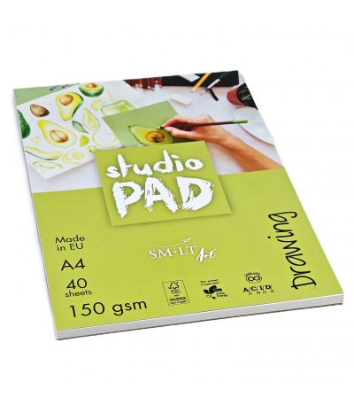 Blok do rysunku SMLT Studio A4 150 gm² 40 arkuszy #2.jpg