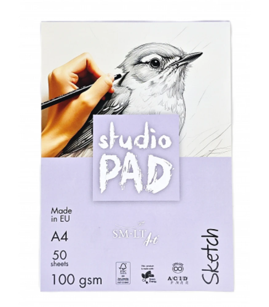 Szkicownik SMLT Studio A4 100 gm² 50 arkuszy #1.jpg