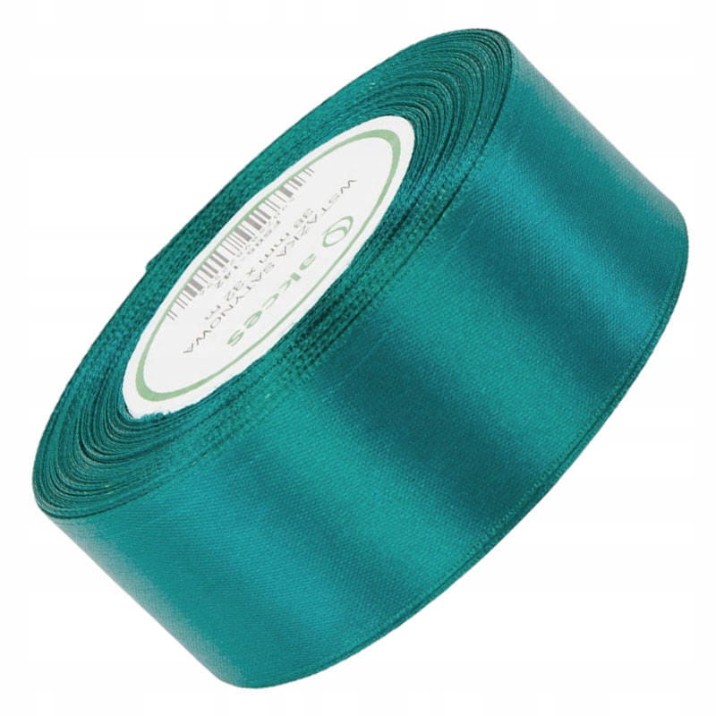 Wstążka satynowa morska 38mm - 32mb #1