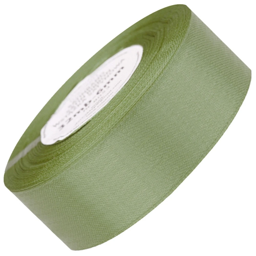 Wstążka satynowa jasna khaki 38mm - 32mb #1