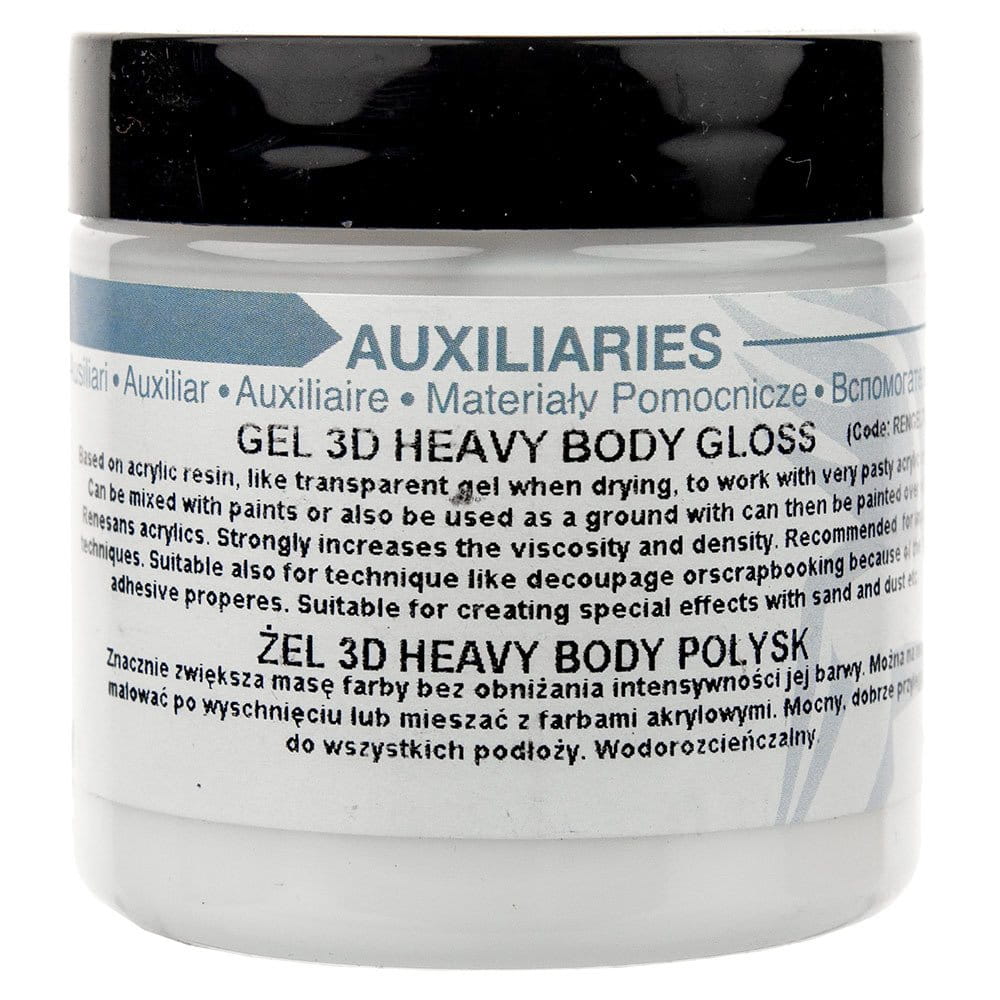 Żel 3D połysk 110ml Renesans decoupage #1