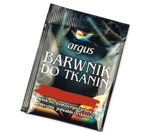 Barwnik do tkanin Argus – rudy #1