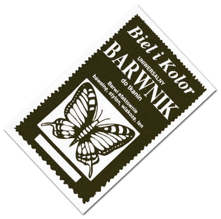 Barwnik do tkanin 10g Biel i Kolor 16 oliwkowy  #1