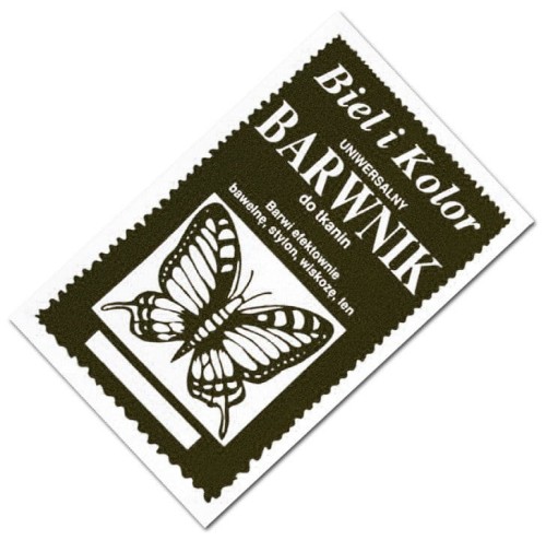 Barwnik do tkanin 10g Biel i Kolor 16 oliwkowy  #1