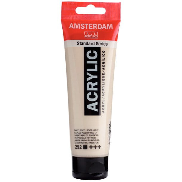 Farba akrylowa Talens Amsterdam 120ml - 292 naples yellow red light #1