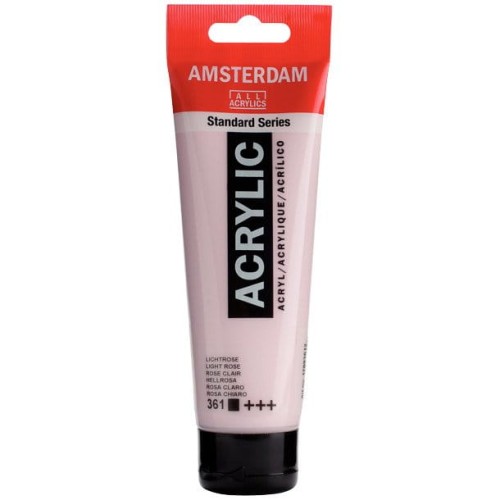 Farba akrylowa Talens Amsterdam 120ml - 361 light rose #1