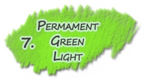 Pastel w kredce Gioconda Koh-I-Noor 7. Permanent Green Light #2