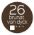 Farba akrylowa Renesans 200ml - 26 brunat van dyck - brązowa #2