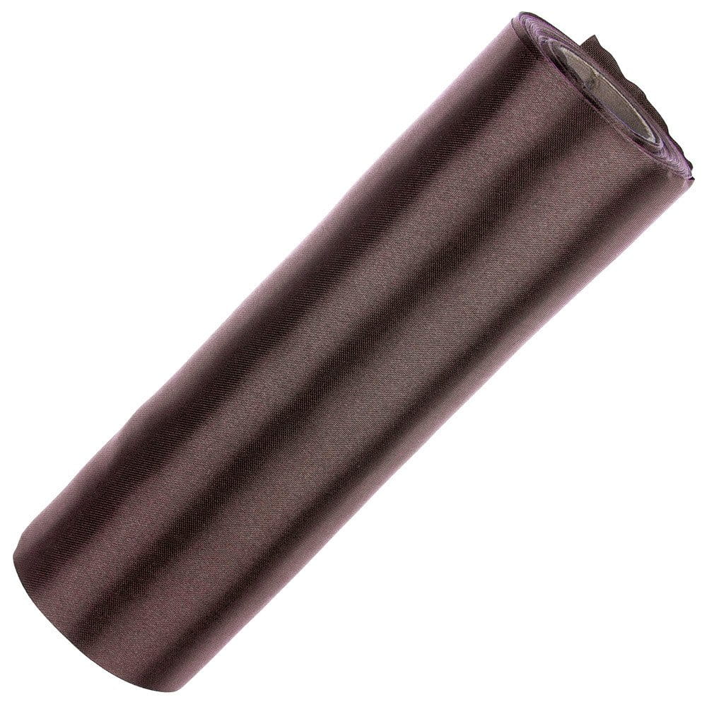 Wstążka satynowa do kokard 16cm - ciemna brązowa #1