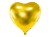 Balon foliowy serce 45 cm - 019 złoty #1