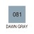 Marker Art & Graphic Twin - Dawn Grey - szary - Kuretake #3