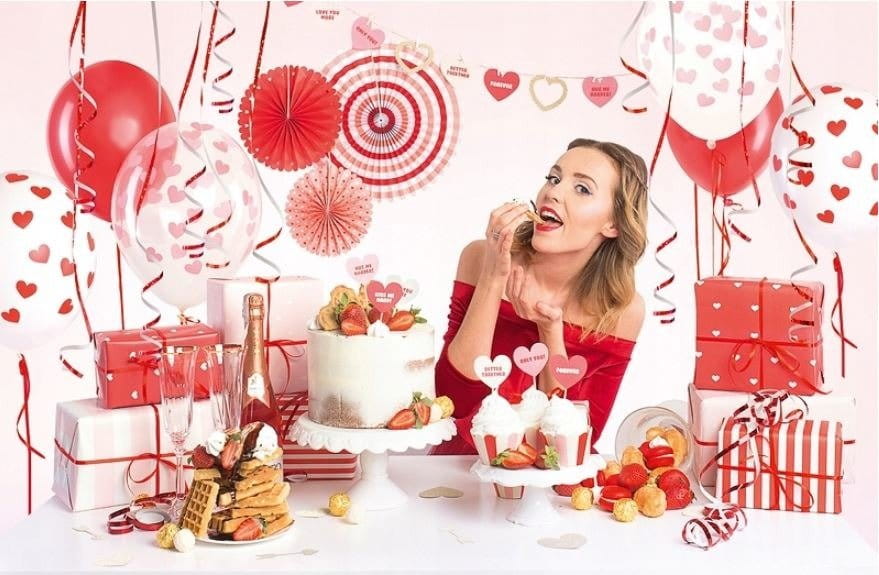 Zestaw dekoracji party - Sweet Love #2