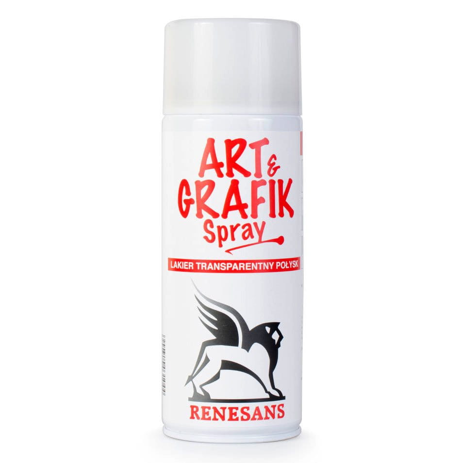 Werniks lakier do farb akrylowych w sprayu 400ml - połysk #1