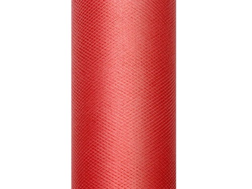 Tiul dekoracyjny na rolce 30cm 9m - 007 czerwony #2