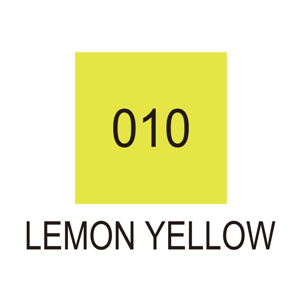 Marker Art & Graphic Twin - Lemon Yellow 010 żółty #3