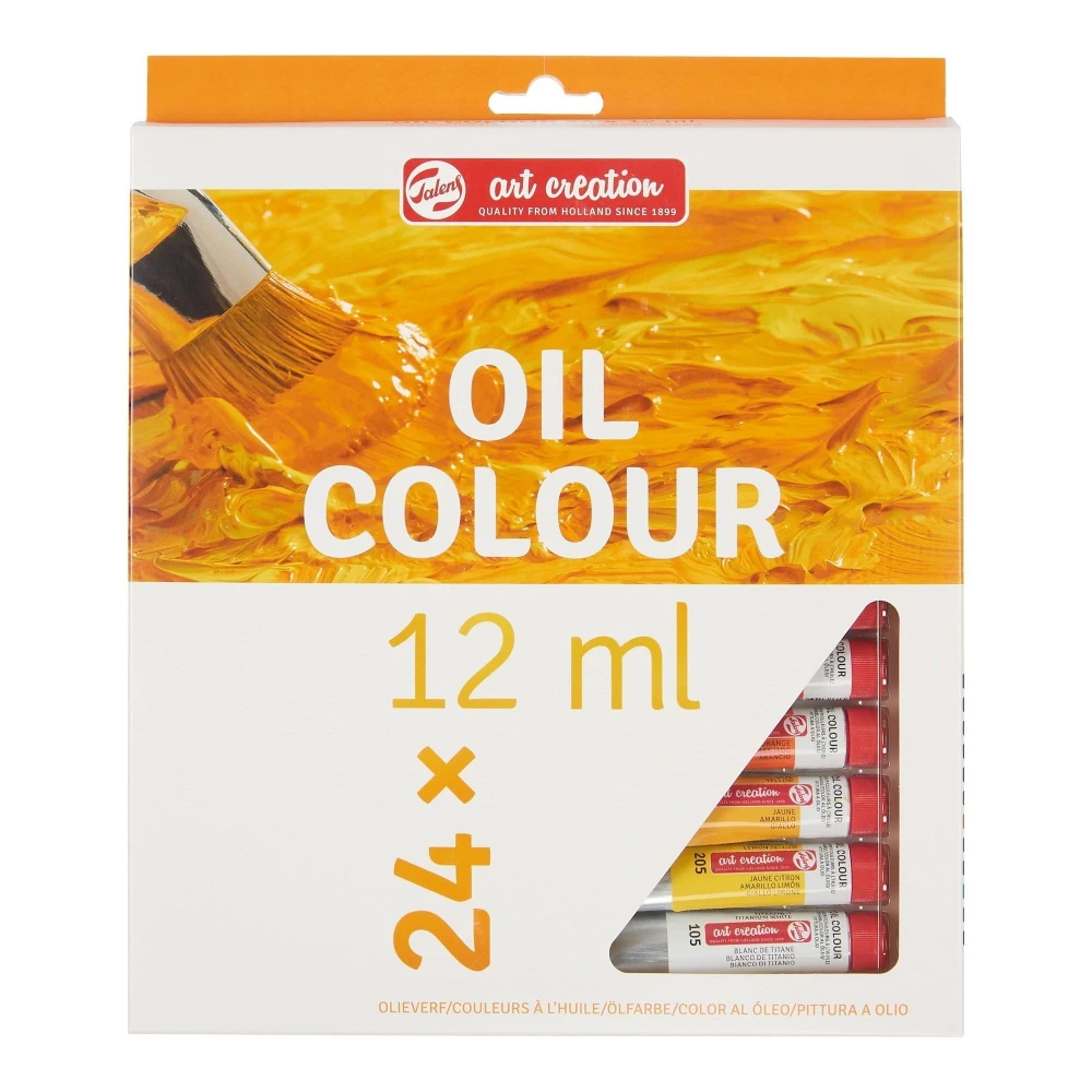 Farby olejne Talens 24x12 ml  #1