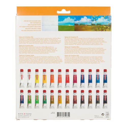 Farby olejne Talens 24x12 ml  #2