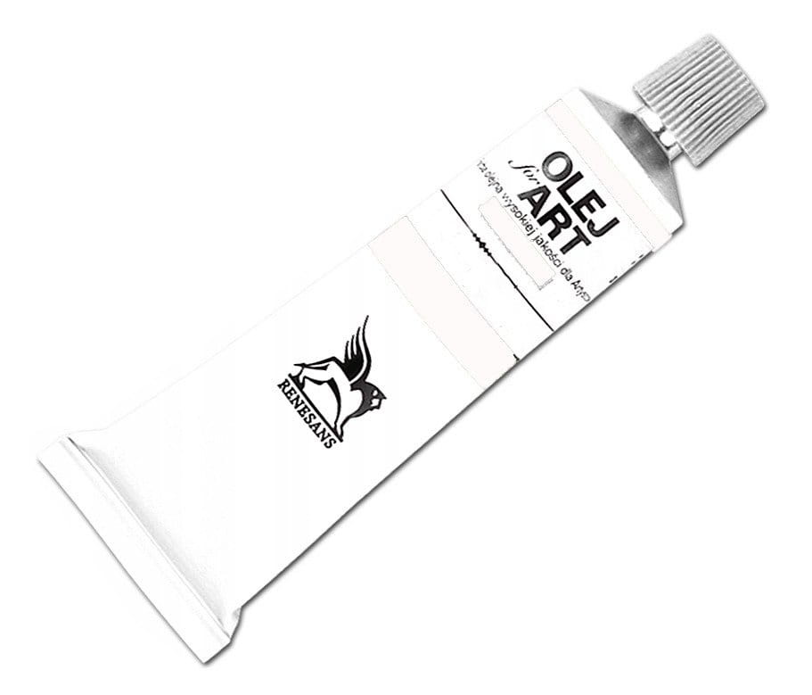 Farba olejna Renesans 60ml Olej For Art - 2 Biel Tytanowa #1