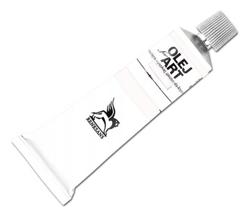 Farba olejna Renesans 60ml Olej For Art - 2 Biel Tytanowa #1