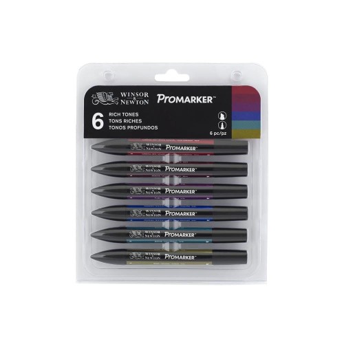 Zestaw promarkerów Winsor&Newton - Rich Tones #2