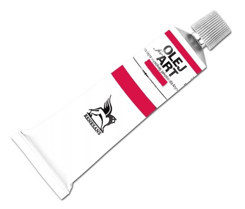 Farba olejna Renesans 60ml Olej For Art  - 23 Czerwony magenta #1