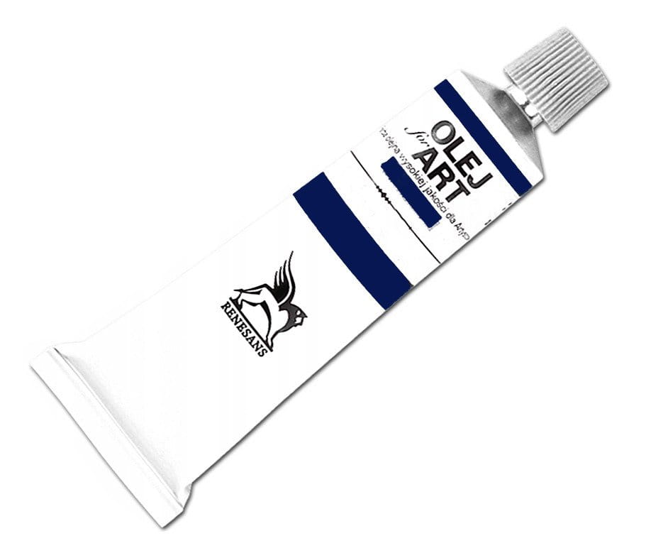 Farba olejna Renesans 60ml Olej For Art  - 35 Błękit pruski #1