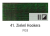 Farba olejna Renesans 60ml Olej For Art  - 41 Zieleń Hooker #2