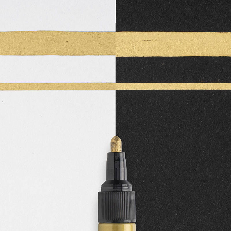 Pisak Pen-touch Medium Gold 2mm złoty #2