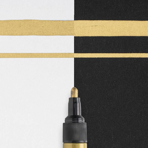 Pisak Pen-touch Medium Gold 2mm złoty #2