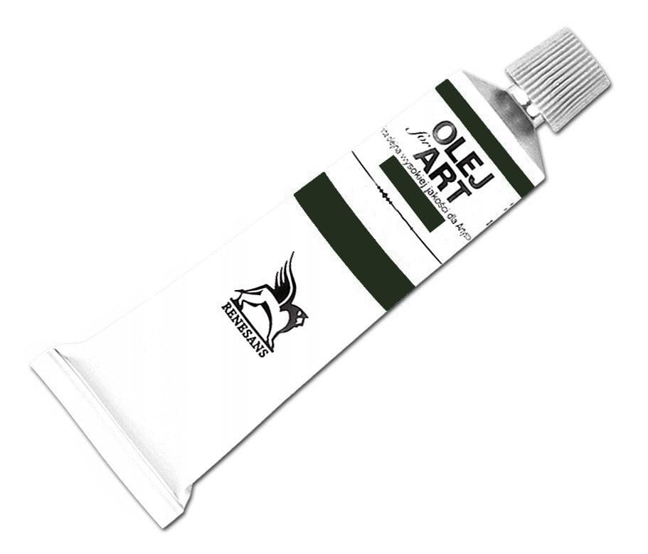 Farba olejna Renesans 60ml Olej For Art - 69 Lak zielony ciemny #1