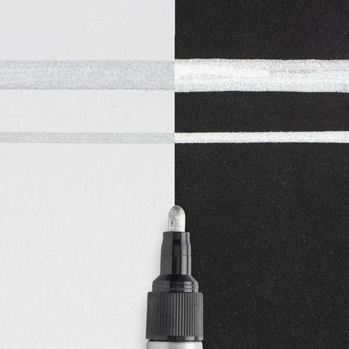Pisak Pen-touch Medium Silver 2mm srebrny #2