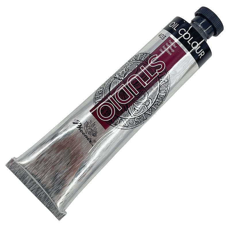 Studyjna farba olejna Phoenix 120 ml - 403 Purple Red - purpurowa #1