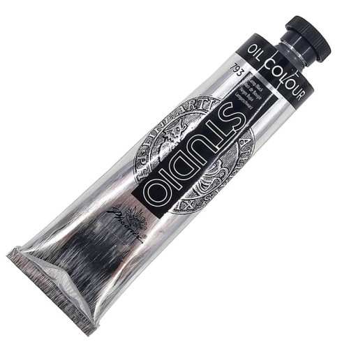 Studyjna farba olejna Phoenix 120 ml - 793 Lamp Black - czarna #1