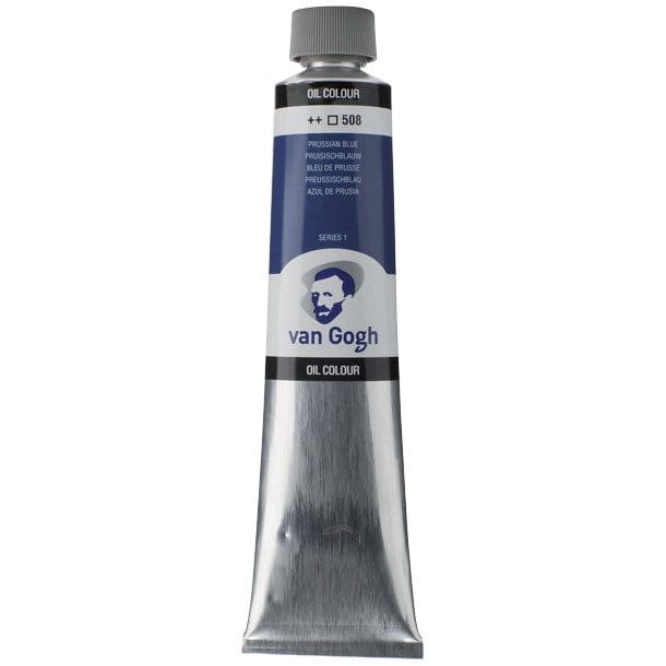 Farba olejna Talens Van Gogh 200 ml - 508 Prussian blue #1
