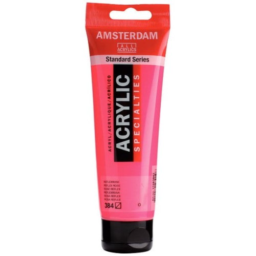 Farba akrylowa Talens Amsterdam 120ml - 384 Reflex rose #1