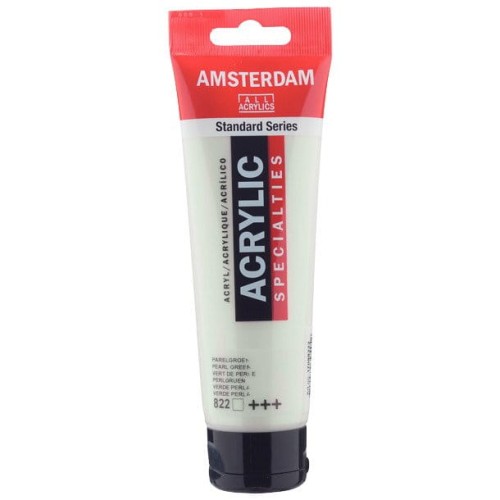 Farba akrylowa Talens Amsterdam 120ml - 822 Pearl green #1