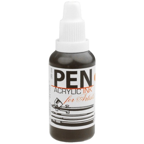 Tusz akrylowy PEN do aerografu 35 ml - 15 Brąz #1