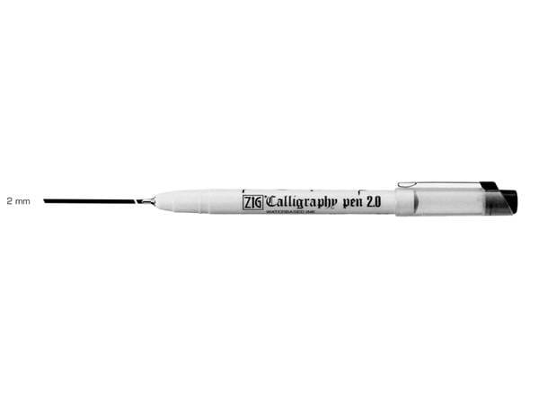 Pisak do kaligrafii Zig Calligraphy czarny 2mm #3