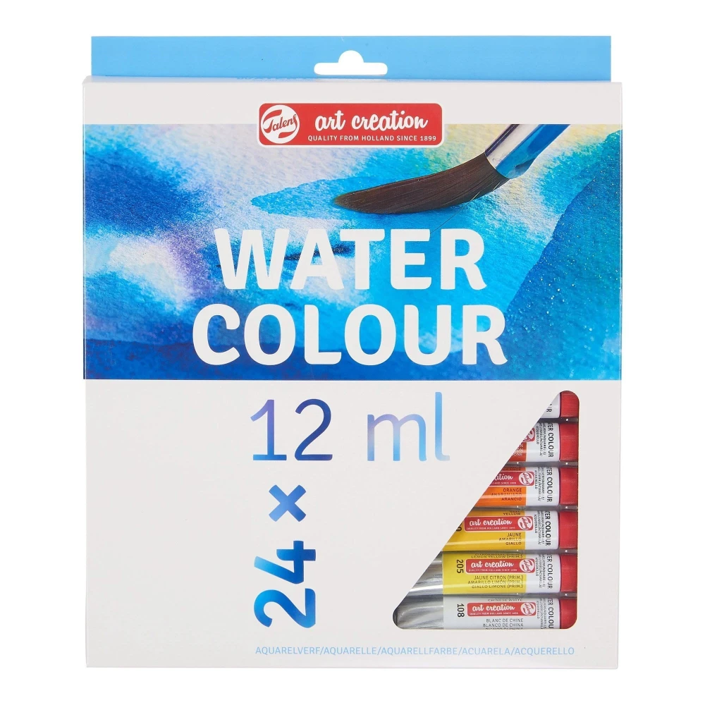 Farby akwarelowe Art Creation 24x12ml Talens #1