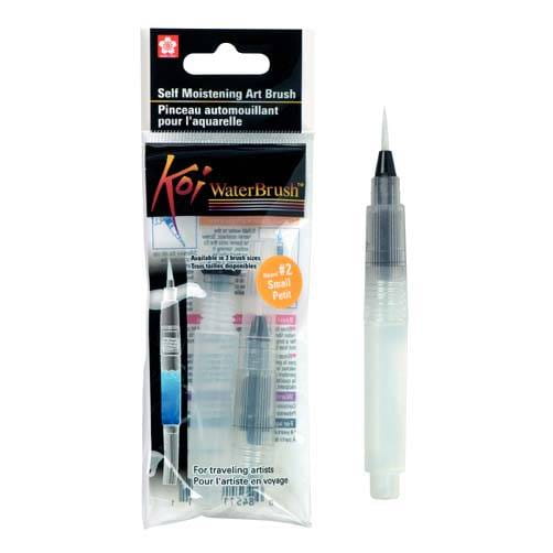 Kieszonkowy pędzelek na wodę KOI water brush - rozmiar Small #3