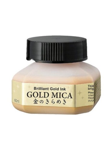 Tusz do kaligrafii Mica Ink 60ml - złoty #2