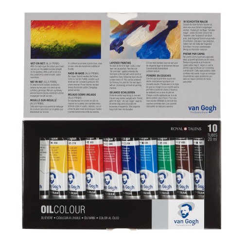 Zestaw basic farby olejne 10x20ml Van Gogh  #2