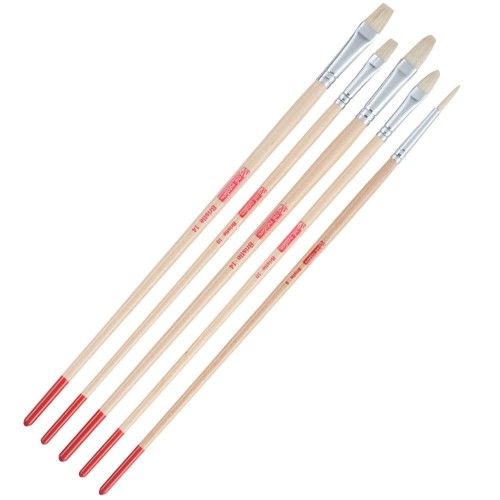 Zestaw pędzli z naturalnego włosia Talens - 5 sztuk #1