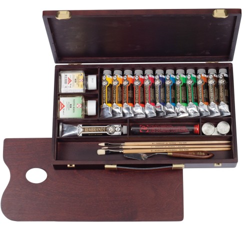 Farby olejne Rembrandt, komplet Professional #1