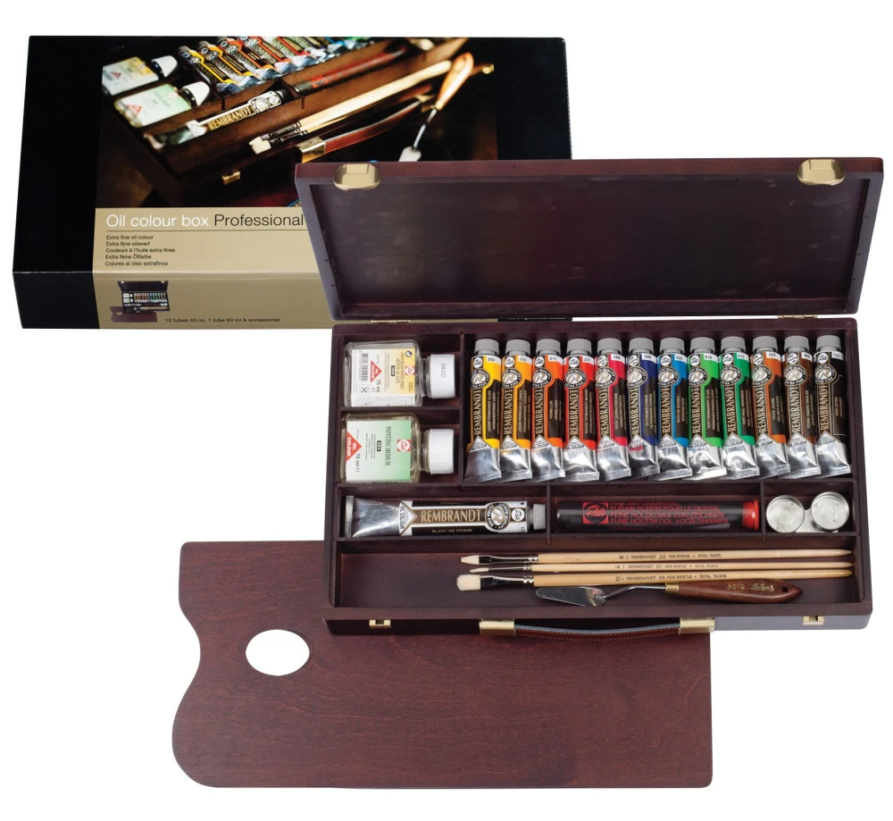 Farby olejne Rembrandt, komplet Professional #2
