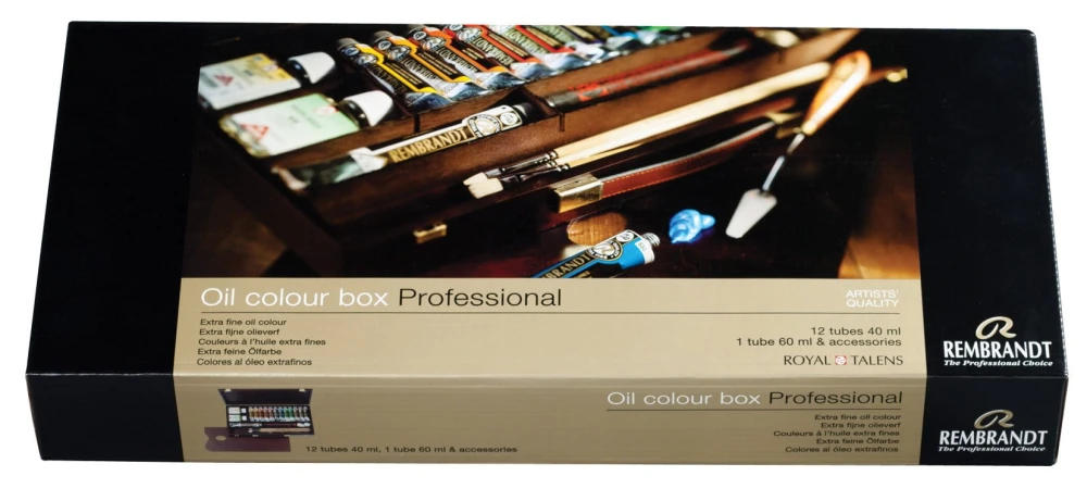 Farby olejne Rembrandt, komplet Professional #3