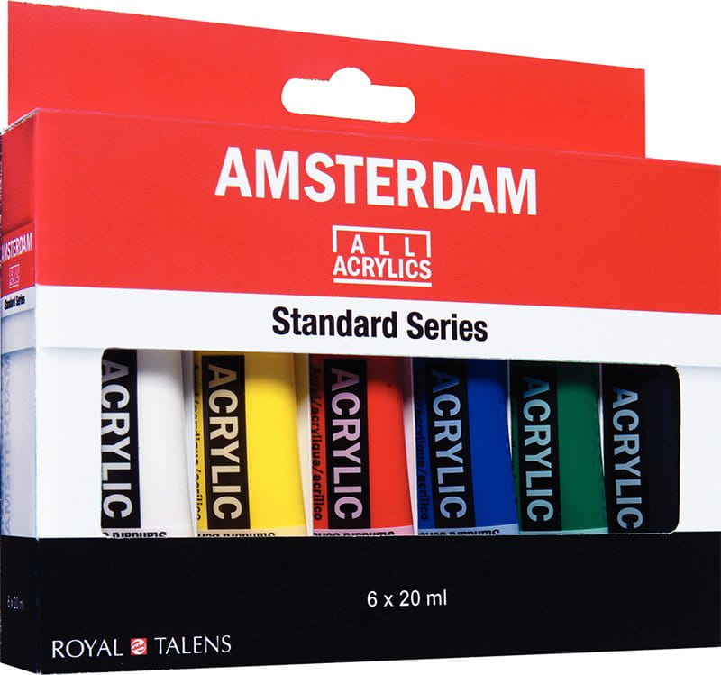 Farby akrylowe Amsterdam 6 szt. 20ml #1