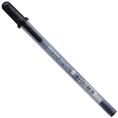 Pisak żelowy Gelly Roll Metallic - Black (grafitowy) #1